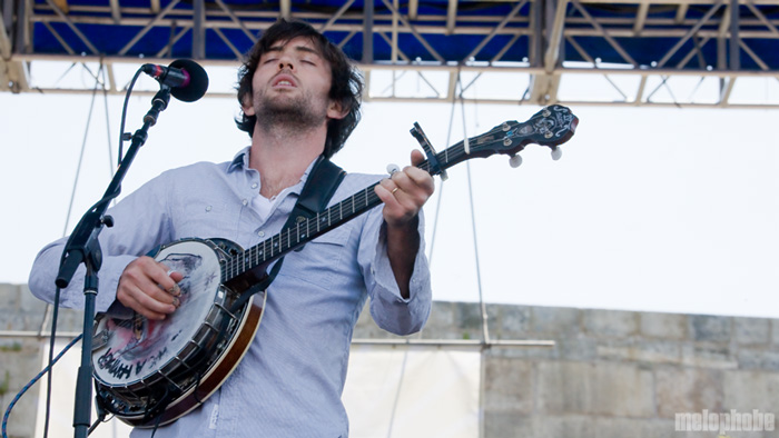 Avett Brothers, August 1, 2010. Photo by Steve Benoit.