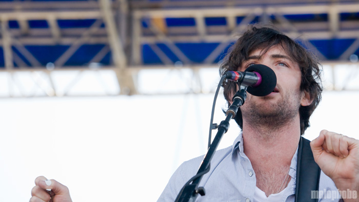 Avett Brothers, August 1, 2010. Photo by Steve Benoit.