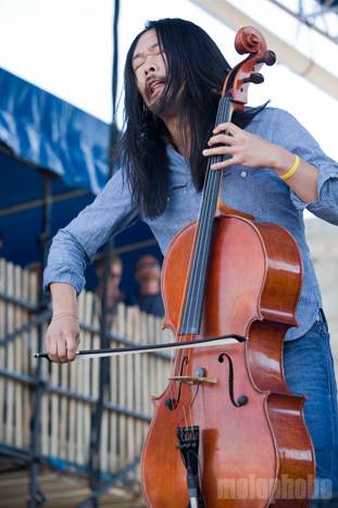 Avett Brothers, August 1, 2010. Photo by Steve Benoit.