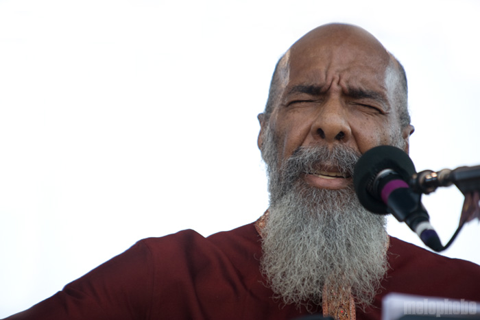 Richie Havens, August 1, 2010. Photo by Steve Benoit.
