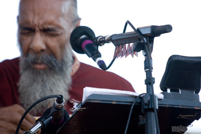 Richie Havens, August 1, 2010. Photo by Steve Benoit.