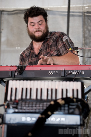 Felice Brothers, August 1, 2010. Photo by Steve Benoit.