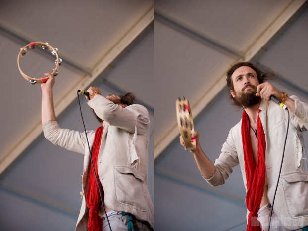 Edward Sharpe and the Magnetic Zeros, August 1, 2010. Photo by Steve Benoit.