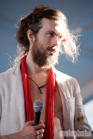 Edward Sharpe and the Magnetic Zeros, August 1, 2010. Photo by Steve Benoit.
