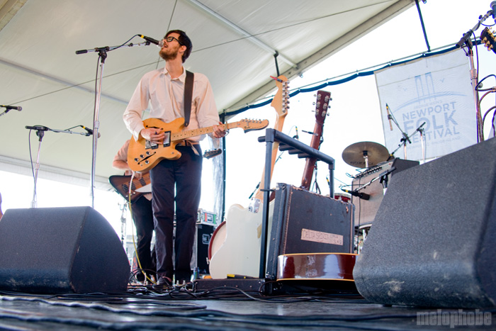 Elvis Perkins in Dearland, August 1, 2010. Photo by Steve Benoit.