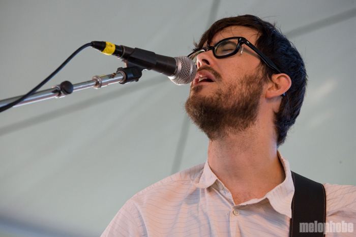 Elvis Perkins in Dearland, August 1, 2010. Photo by Steve Benoit.