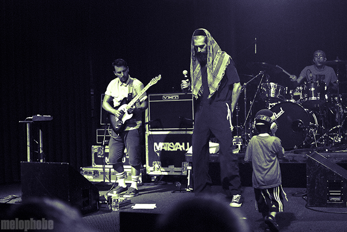 Matisyahu at Crystal Ballroom, August 5, 2010. Photo by Logan Westom.
