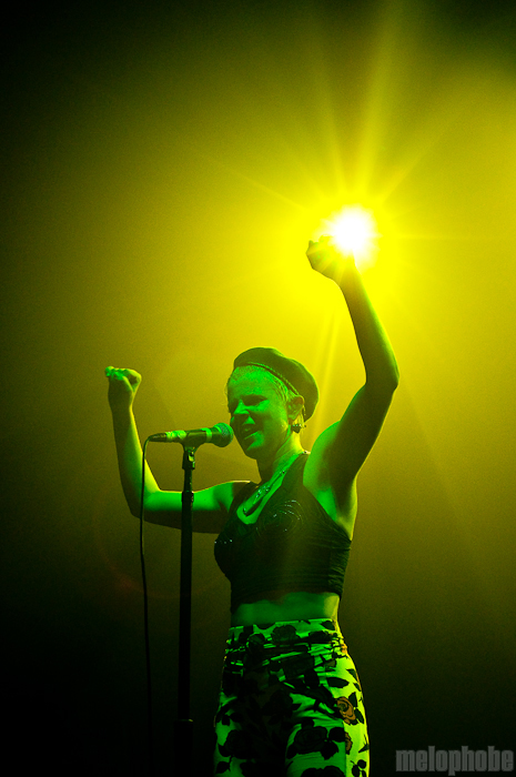 Robyn at Webster Hall, August 5, 2010. Photo by Chris Barth.