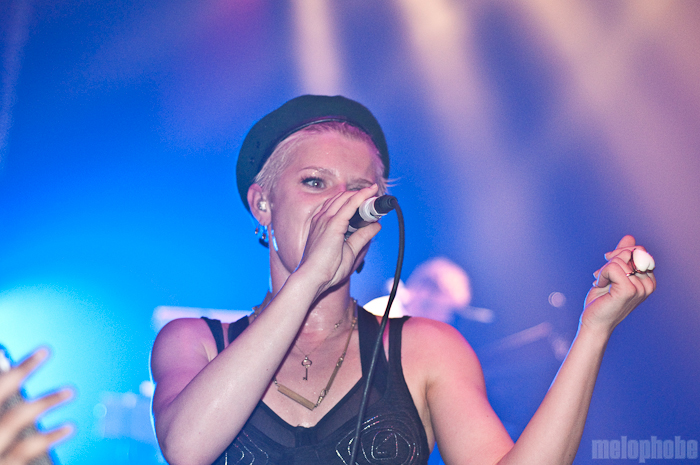 Robyn at Webster Hall, August 5, 2010. Photo by Chris Barth.