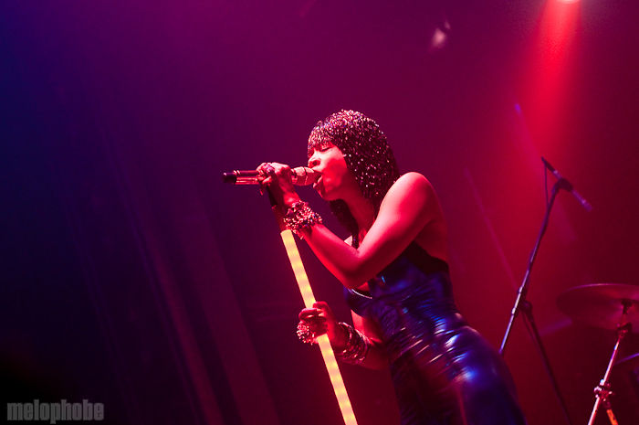 Kelis at Webster Hall, August 5, 2010. Photo by Chris Barth.