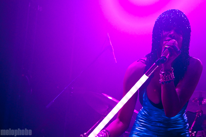 Kelis at Webster Hall, August 5, 2010. Photo by Chris Barth.