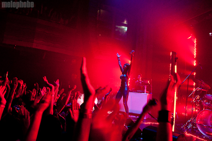 Kelis at Webster Hall, August 5, 2010. Photo by Chris Barth.
