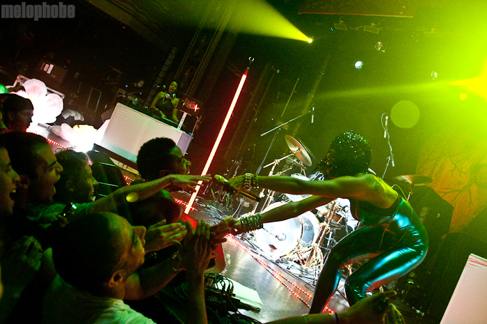 Kelis at Webster Hall, August 5, 2010. Photo by Chris Barth.