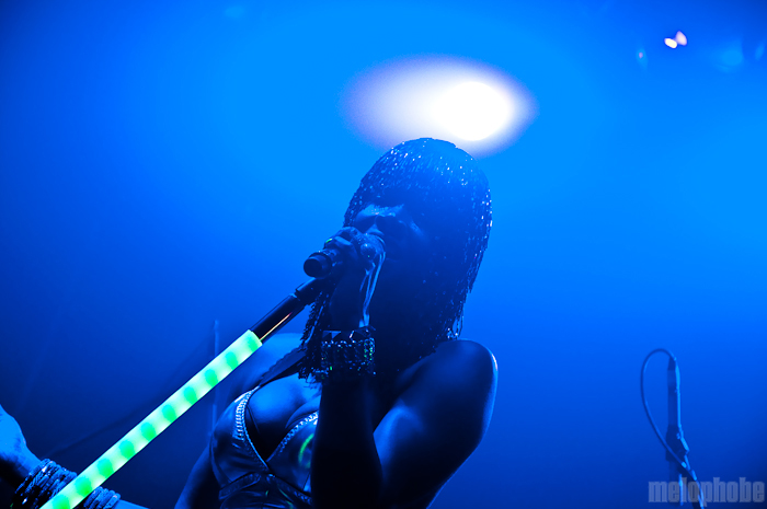 Kelis at Webster Hall, August 5, 2010. Photo by Chris Barth.