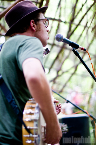 Megafaun, August 7, 2010. Photo by Ian McNeil.