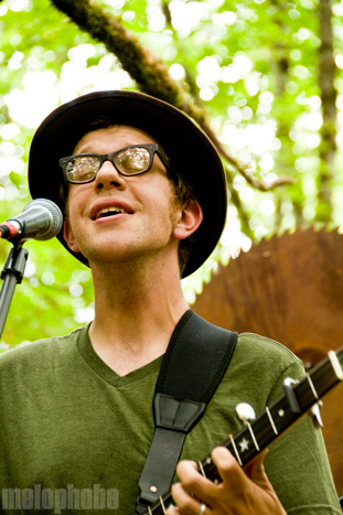 Megafaun, August 7, 2010. Photo by Ian McNeil.