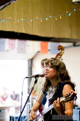 Sallie Ford and the Sound Outside, August 7, 2010. Photo by Ian McNeil.