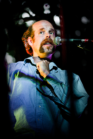 Bonnie "prince" Billy at Pendarvis Farm, August 7, 2010. Photo by Andrew Rasmussen and Ian McNeil.