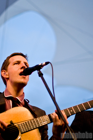 Punch Brothers at Mountain View, August 7, 2010. Photo by Ian McNeil.