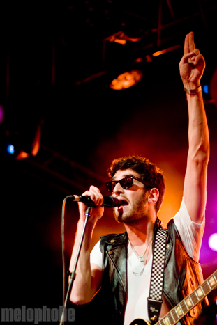 Chromeo at Roseland Theater, August 13, 2010. Photo by Ian McNeil.