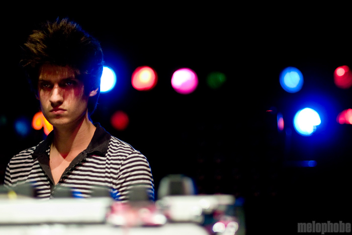 Holy Ghost! at Roseland Theater, August 13, 2010. Photo by Ian McNeil.