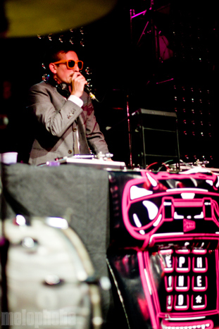 Telephoned at Roseland Theater, August 13, 2010. Photo by Ian McNeil.