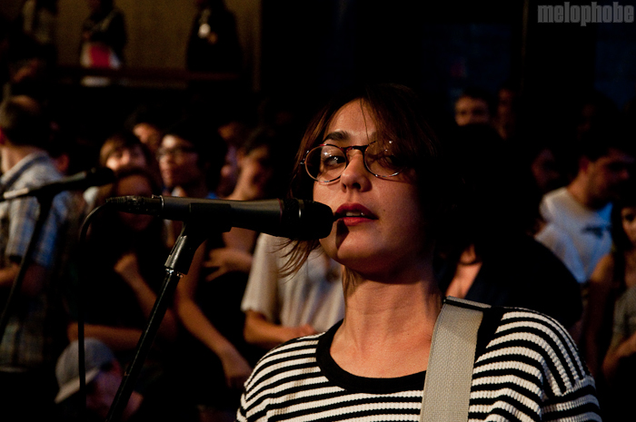 Warpaint at Whitney Museum, August 13, 2010. Photo by Chris Barth.