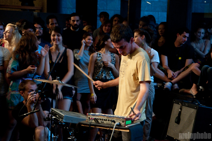 Javelin at Whitney Museum, August 13, 2010. Photo by Chris Barth.