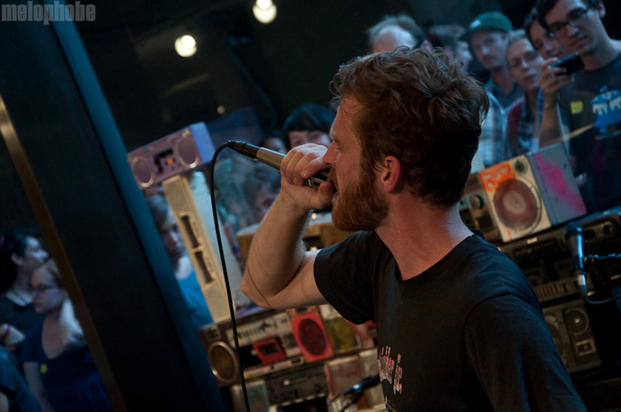 Javelin at Whitney Museum, August 13, 2010. Photo by Chris Barth.