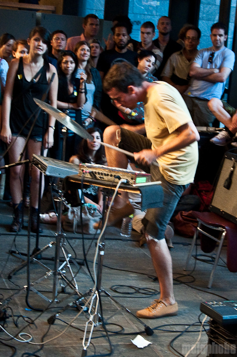 Javelin at Whitney Museum, August 13, 2010. Photo by Chris Barth.