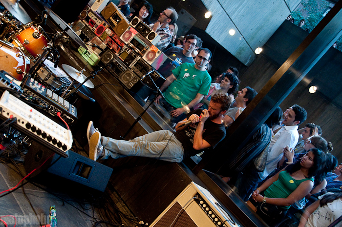 Javelin at Whitney Museum, August 13, 2010. Photo by Chris Barth.