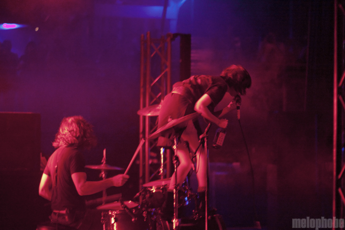 Crystal Castles at Electric Factory, August 18, 2010. Photo by Christopher Stach.
