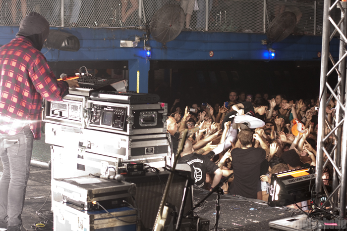 Crystal Castles at Electric Factory, August 18, 2010. Photo by Christopher Stach.