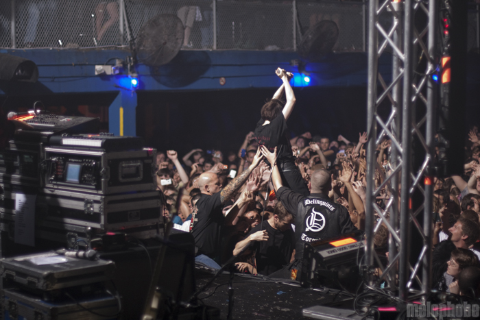 Crystal Castles at Electric Factory, August 18, 2010. Photo by Christopher Stach.