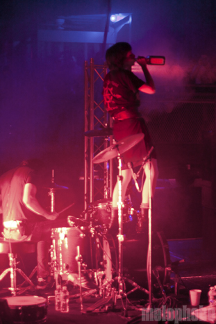 Crystal Castles at Electric Factory, August 18, 2010. Photo by Christopher Stach.