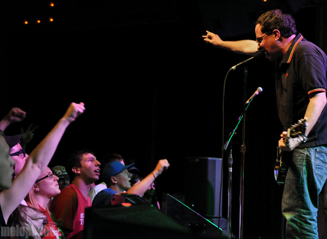 The Hold Steady at Crystal Ballroom, August 20, 2010. Photo by Kate Blackmore.