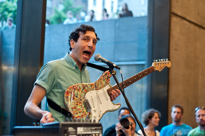 Tanlines at Whitney Museum, August 27, 2010. Photo by Chris Barth.