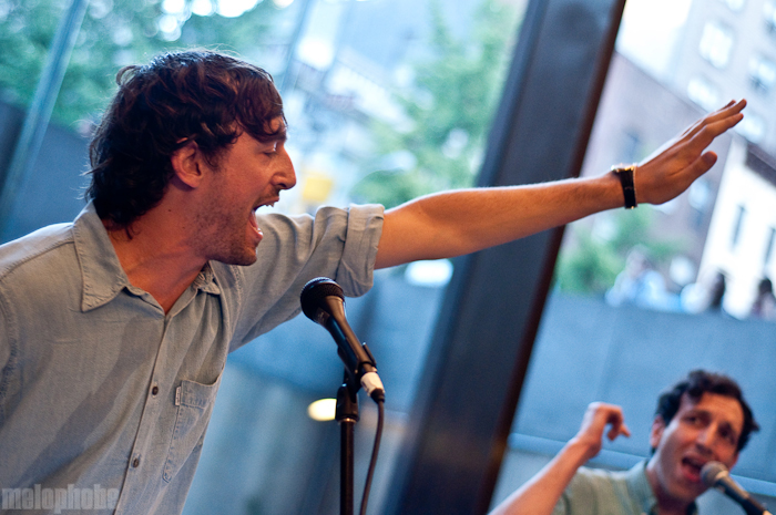 Tanlines at Whitney Museum, August 27, 2010. Photo by Chris Barth.
