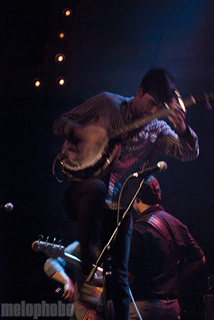 The Avett Brothers at Crystal Ballroom, August 30, 2010. Photo by Colin McLaughlin.