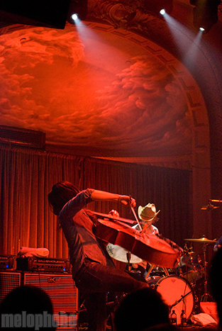The Avett Brothers at Crystal Ballroom, August 30, 2010. Photo by Colin McLaughlin.
