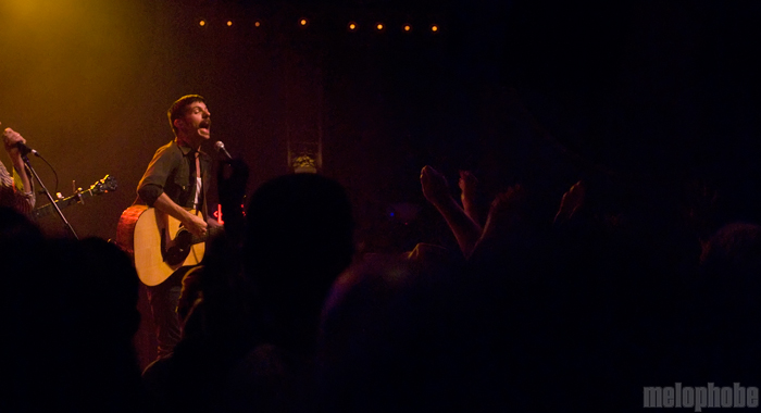 The Avett Brothers at Crystal Ballroom, August 30, 2010. Photo by Colin McLaughlin.