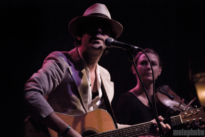 Langhorne Slim at Crystal Ballroom, August 30, 2010. Photo by Colin McLaughlin.