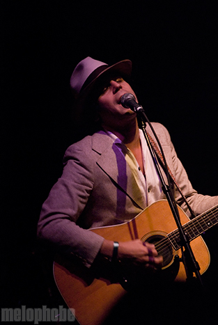 Langhorne Slim at Crystal Ballroom, August 30, 2010. Photo by Colin McLaughlin.