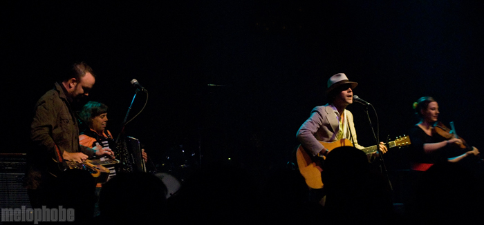 Langhorne Slim at Crystal Ballroom, August 30, 2010. Photo by Colin McLaughlin.
