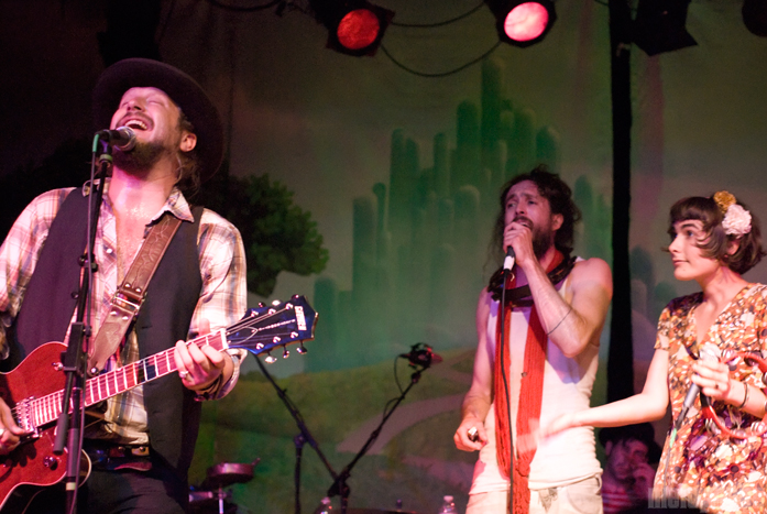 Edward Sharpe and the Magnetic Zeros at Wonder Ballroom, September 2, 2010. Photo by Colin McLaughlin.