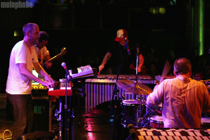 Tortoise at Paradise Rock Club, September 7, 2010. Photo by Luke Snyder.