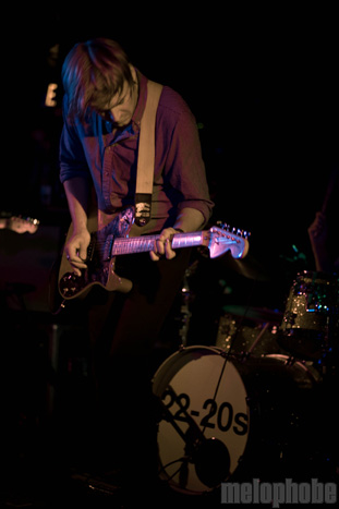The 22-20s at Middle East Downstairs, September 8, 2010. Photo by Liz McBride.