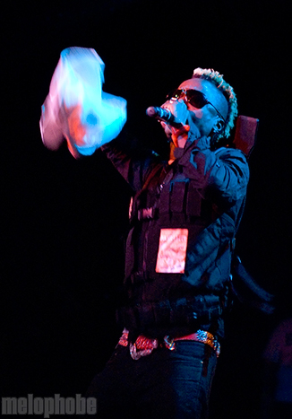 Major Lazer, September 9, 2010. Photo by Colin McLaughlin.