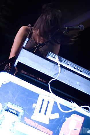 Phantogram, September 9, 2010. Photo by Cameron Yee and Colin McLaughlin.