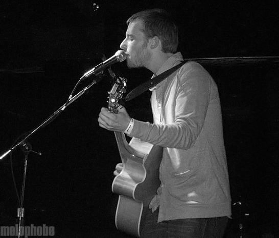 Kevin Devine at Berbati's Pan, September 10, 2010. Photo by Carrie Johnston.